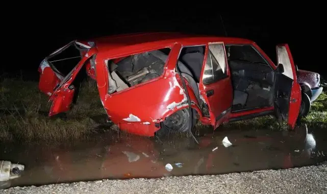 Kastamonu'da feci kazada araç hurda yığınına döndü: 1 ölü, 1'i ağır 2 yaralı