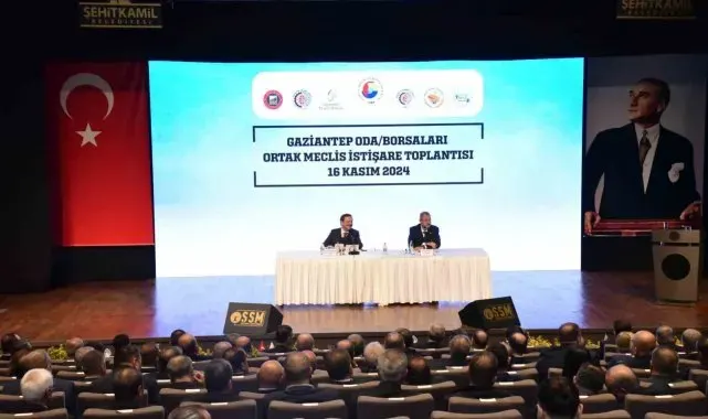 Gaziantep odaborsaları ortak meclis ve istişare toplantısı gerçekleştirildi
