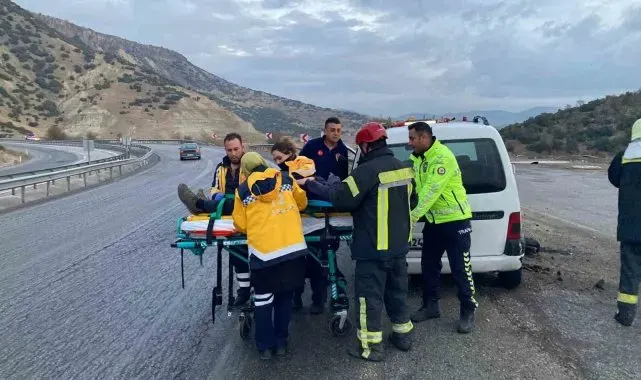 Manisa'da yağış ve sis kazaları beraberinde getirdi