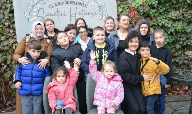 Bozüyük Belediyesi Sanatevi ara tatil atölyeleri yoğun ilgi gördü