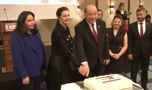 İstanbul'da KKTC'nin 41. kuruluş yıl dönümü vesilesiyle resepsiyon verildi