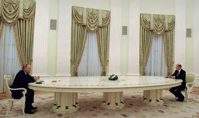 Almanya Başbakanı Scholz ile Putin arasında 2 yılın ardından ilk görüşme