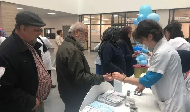 Yalova Araştırma Hastanesi'nde Dünya Diyabet Günü etkinliği