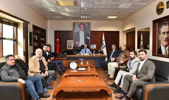 Başkan Erdem'e ANASİAD desteği:Mustafakemalpaşa ekonomisine ortak akıl