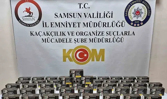 10 bin doldurulmuş makaron ele geçirildi