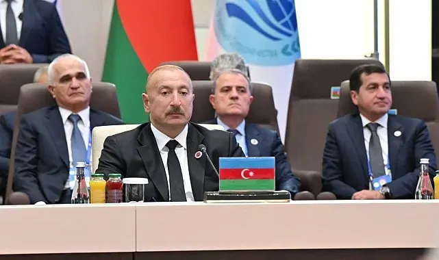 Aliyev: "Ermenistan ile ticaret hacminin artırılması ve yeni kara ulaşım bağlantılarının oluşturulması konusunda çalışıyoruz"