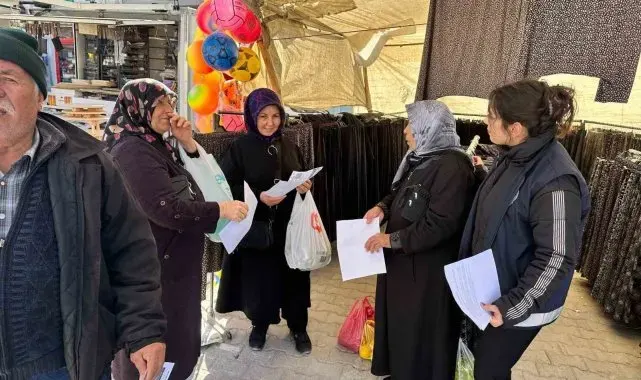 Mucur'da polis ekiplerinden 'dolandırıcılık' bilgilendirmesi