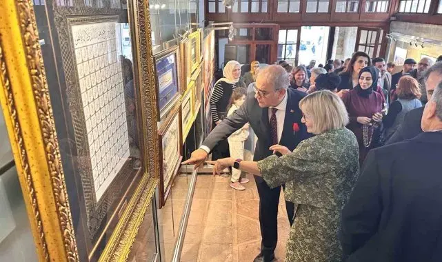 'Aşk-ı Tezhib ve Hat San'atı' sergisi Hünkar Kasrı'nda
