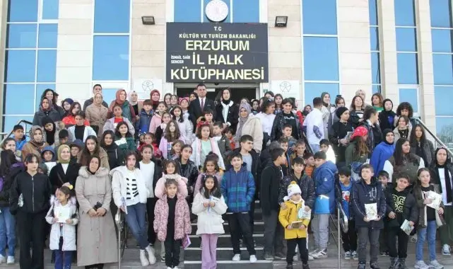 Erzurum'da "Okuyarak büyüyen nesiller" programı