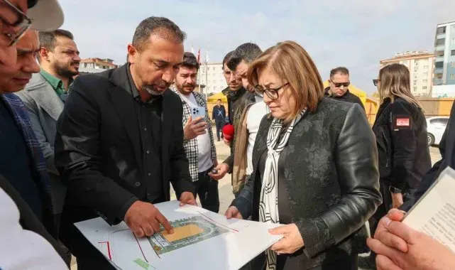 Büyükşehir, uluslararası müsabakalara uygun yeni spor salonunun inşasına devam ediyor