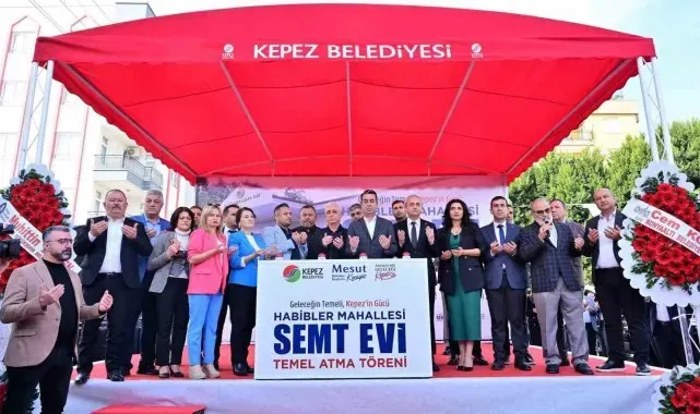 Kepez'e 38 projenin ikincisinin de temeli atıldı