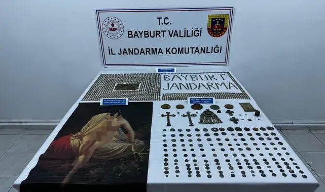 Bayburt'ta dünyaca ünlü ressam Picasso'ya ait tablo ele geçirildi