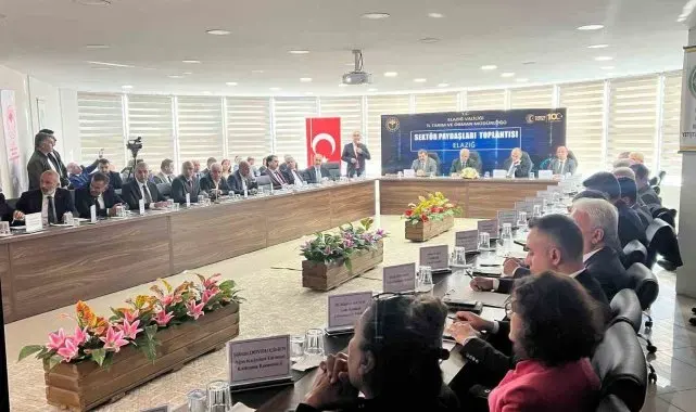 Elazığ'da 'sektör paydaşları toplantısı' gerçekleştirildi