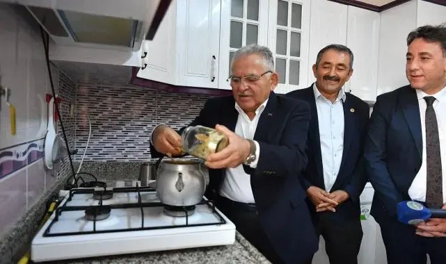 Soysallı mahallesi doğalgaza kavuştu
