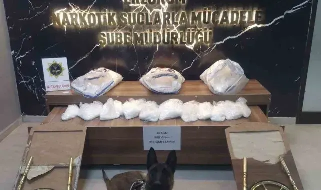 Erzurum'da uyuşturucu operasyonu