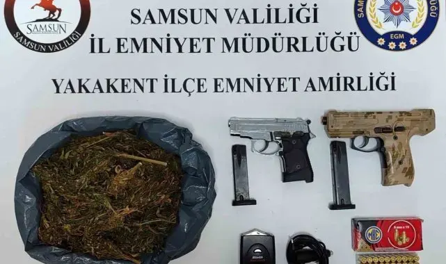 Samsun'da uyuşturucu ve radar tespit cihazı ele geçirildi