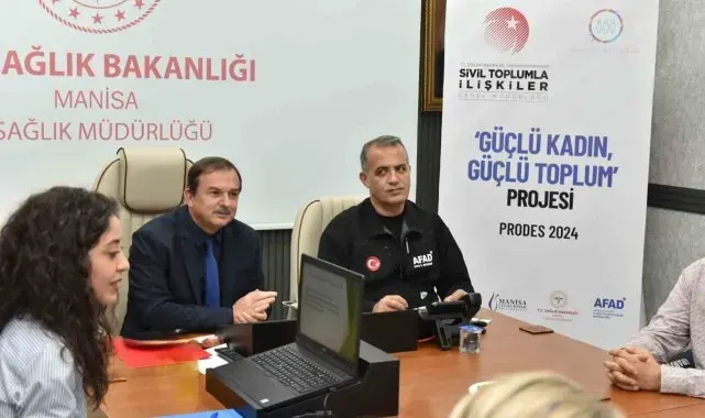 Güçlü kadın güçlü toplum projesinin tanıtımı yapıldı