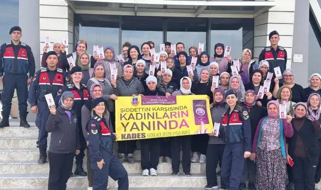 Çine'de 62 kadına KADES eğitimi verildi