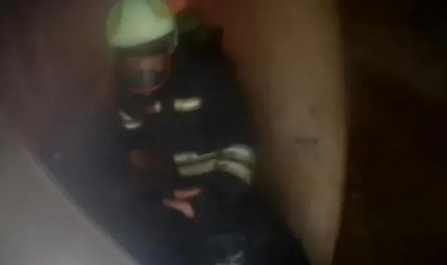 Diyarbakır'da 3 katlı binada çıkan yangında 5 kişi dumandan etkilendi