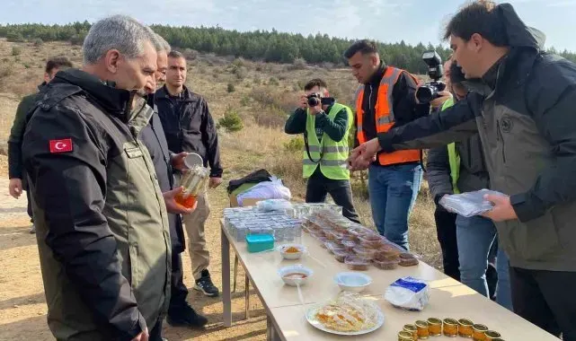 Yozgat Çamlık Bal Ormanı'nda fidanlar toprakla buluştu
