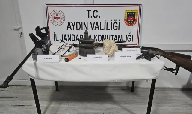 Jandarmadan 'tarihi eser' baskını