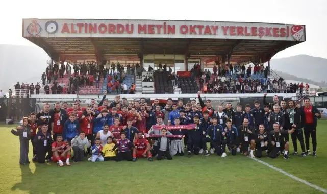 Altınordu'nun zirve takibi devam ediyor