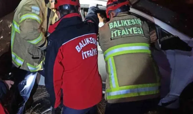 Balıkesir'de trafik kazası: 6 yaralı