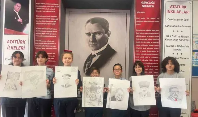Gaziantep Kolej Vakfı'nda Canlı Performans resim yarışması