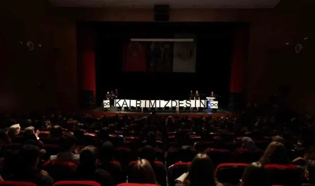 Lise öğrencilerin 'Kalbimizdesin' koreografisi ayakta alkışlandı