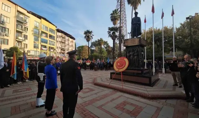 Atatürk, ebediyete irtihalinin 86. yılında Nazilli'de anıldı