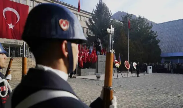 Atatürk, vefatının 86. Yılında Gümüşhane'de anıldı