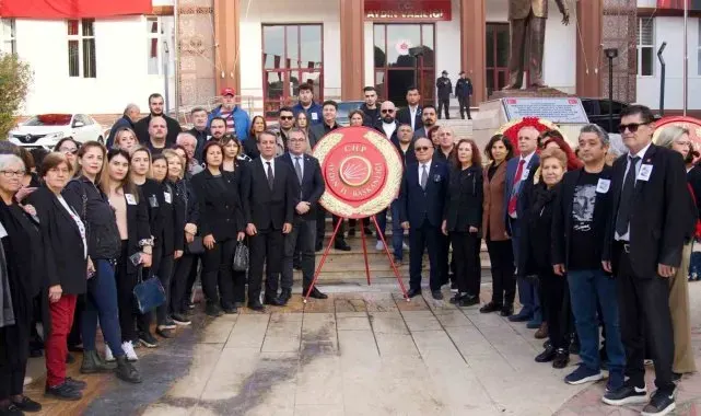 Başkan Yetişkin, Atatürk'ü Anma törenlerine katıldı