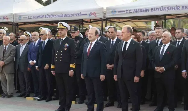 Atatürk, ölümünün 86. yılında Mersin'de anıldı