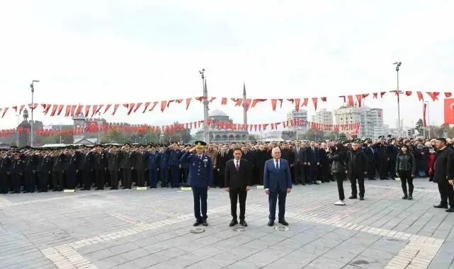 Atatürk, Kayseri'de törenle anıldı