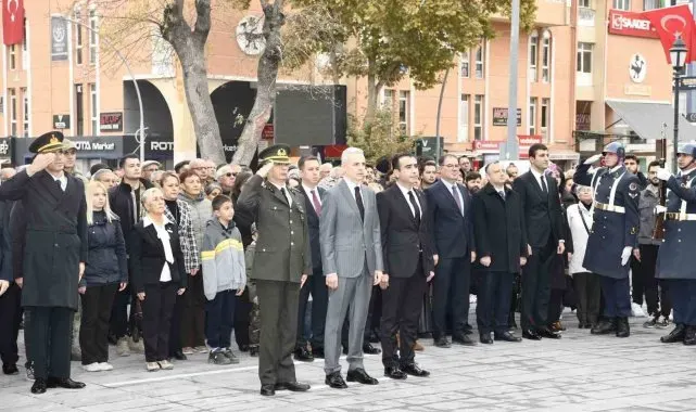 Karaman'da 10 Kasım törenleri