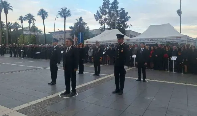 Marmaris 10 Kasım Atatürk'ü anma töreni