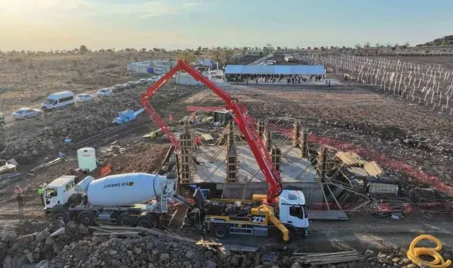 Kahramanmaraş Güneş Enerji Santrali'nin temeli atıldı