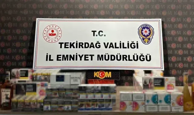 Tekirdağ merkezli 5 ilde dev operasyon: Binlercesi ele geçirildi