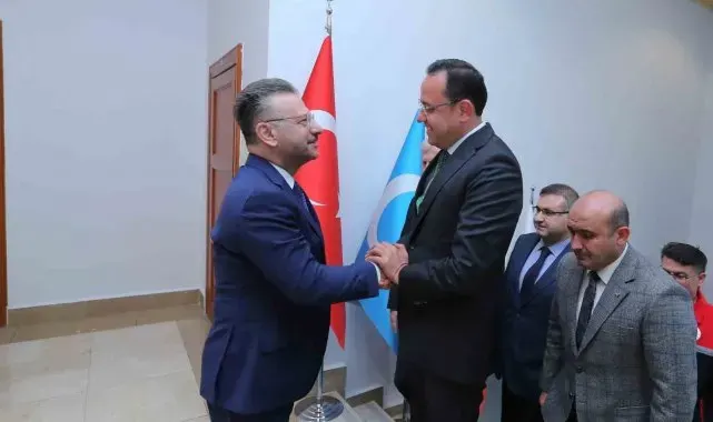 Tarım ve Orman Bakan Yardımcısı, Vali Aksoy'u ziyaret etti