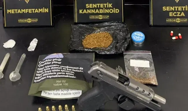 Niğde'de uyuşturucu operasyonu: 5 tutuklama