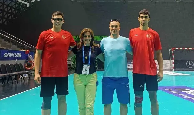 Salihli'ye hentbolda milli gurur