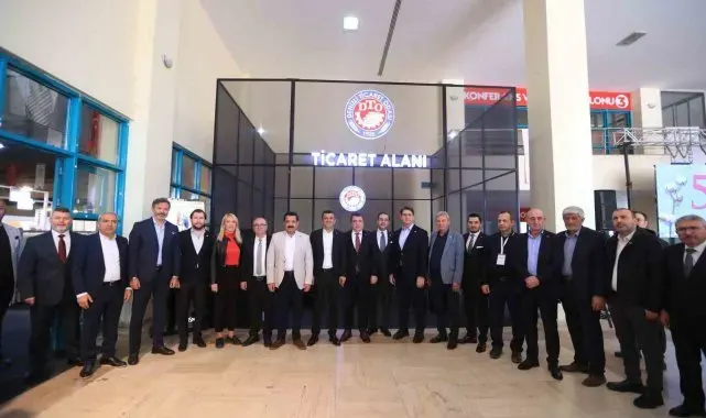 Denizli'de açılan tekstil fuarına yurtdışı dahil 60 firma stant açtı