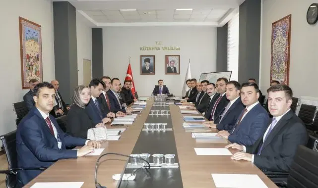 Kütahya'da ilçelerin ihtiyaçları değerlendirildi