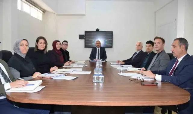 Aylık yapılan faaliyetler değerlendirildi