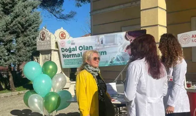 Normal doğumun önemi anlatıldı