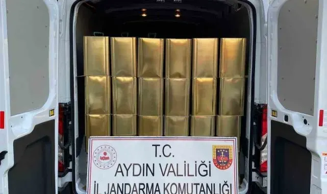 Aydın'da 3 ton 600 litre sahte zeytinyağı ele geçirildi