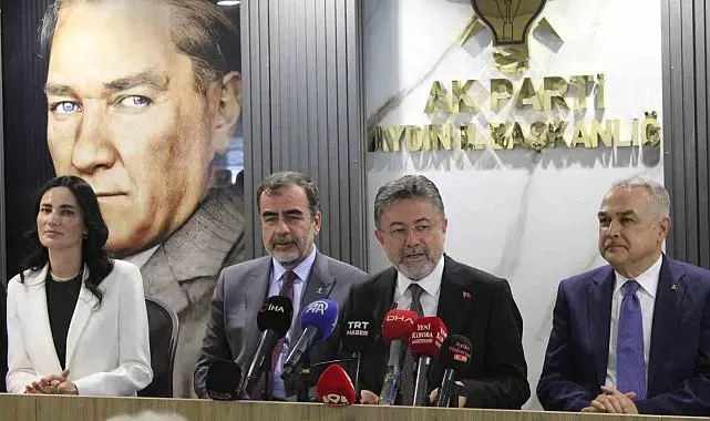Bakan Yumaklı: "Son 24 yılda Aydın'a yaklaşık 190 milyar liralık yatırım yapıldı"