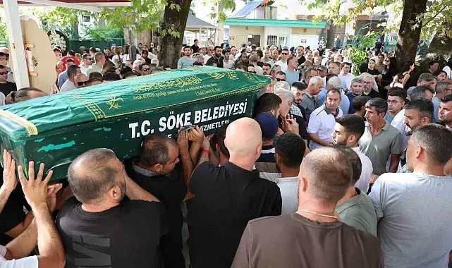 Söke'de 11 yaşındaki futbolcu gözyaşları ile uğurlandı
