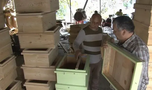 Türkiye'nin arı kovanları Alanya'dan