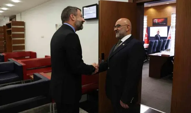Cıngı; Çekya Büyükelçisi Petr Stepanek'i mecliste ağırladı